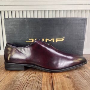 Jump New York Monaco Oxfords Dress Shoes Men Sz 12 M Burgundy Red Leather Preppy